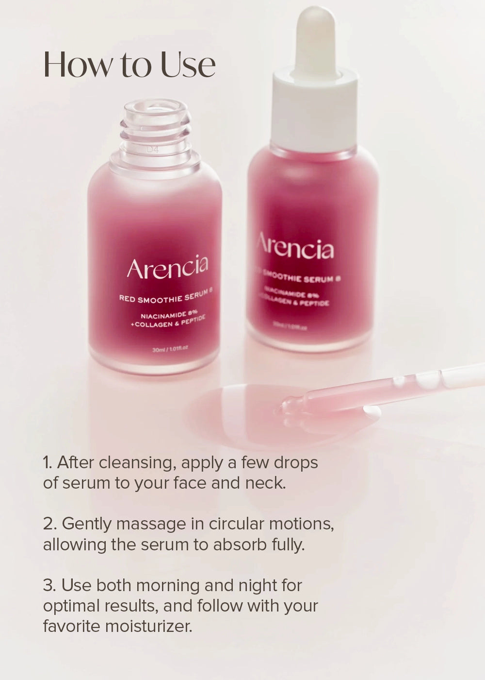 Arencia Red Smoothie Serum 8 30ml