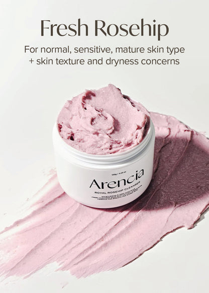 Arencia Fresh Rosehip Rice Mochi Cleanser 120g