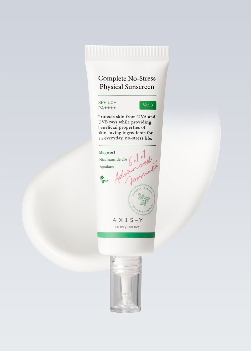 AXIS-Y Complete No-Stress Physical Sunscreen 50ml