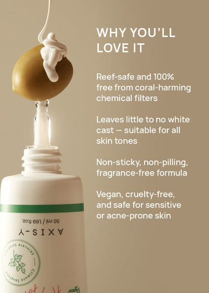 AXIS-Y Complete No-Stress Physical Sunscreen 50ml