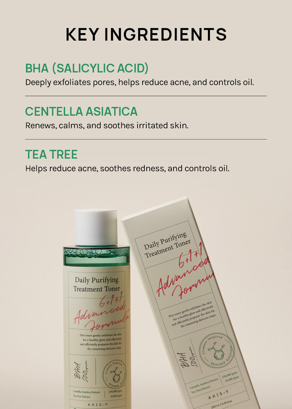 AXIS-Y Daily Purifying Treatment Toner 200ml