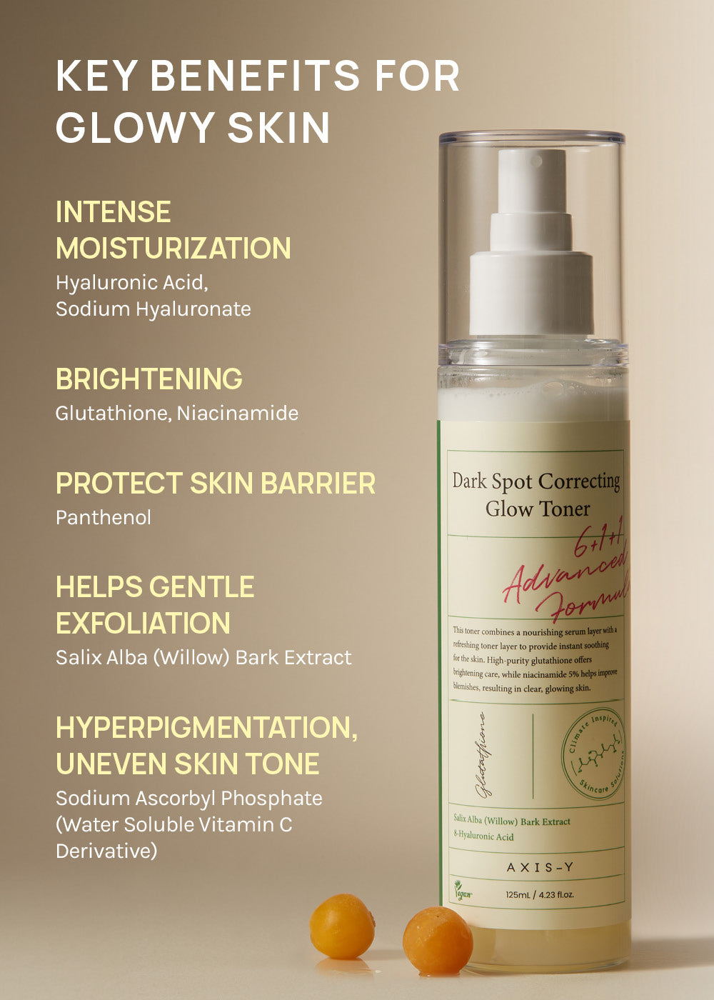 AXIS-Y Dark Spot Correcting Glow Toner 125ml