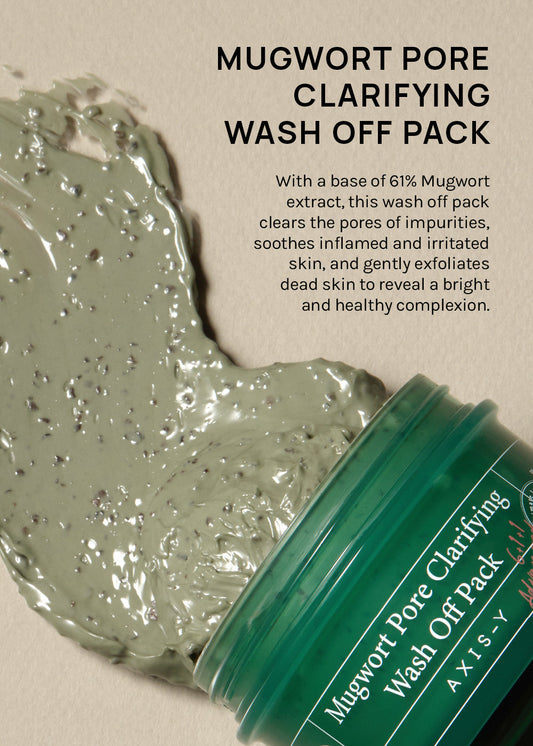 AXIS-Y Mugwort Pore Clarifying Wash Off Pack 100ml