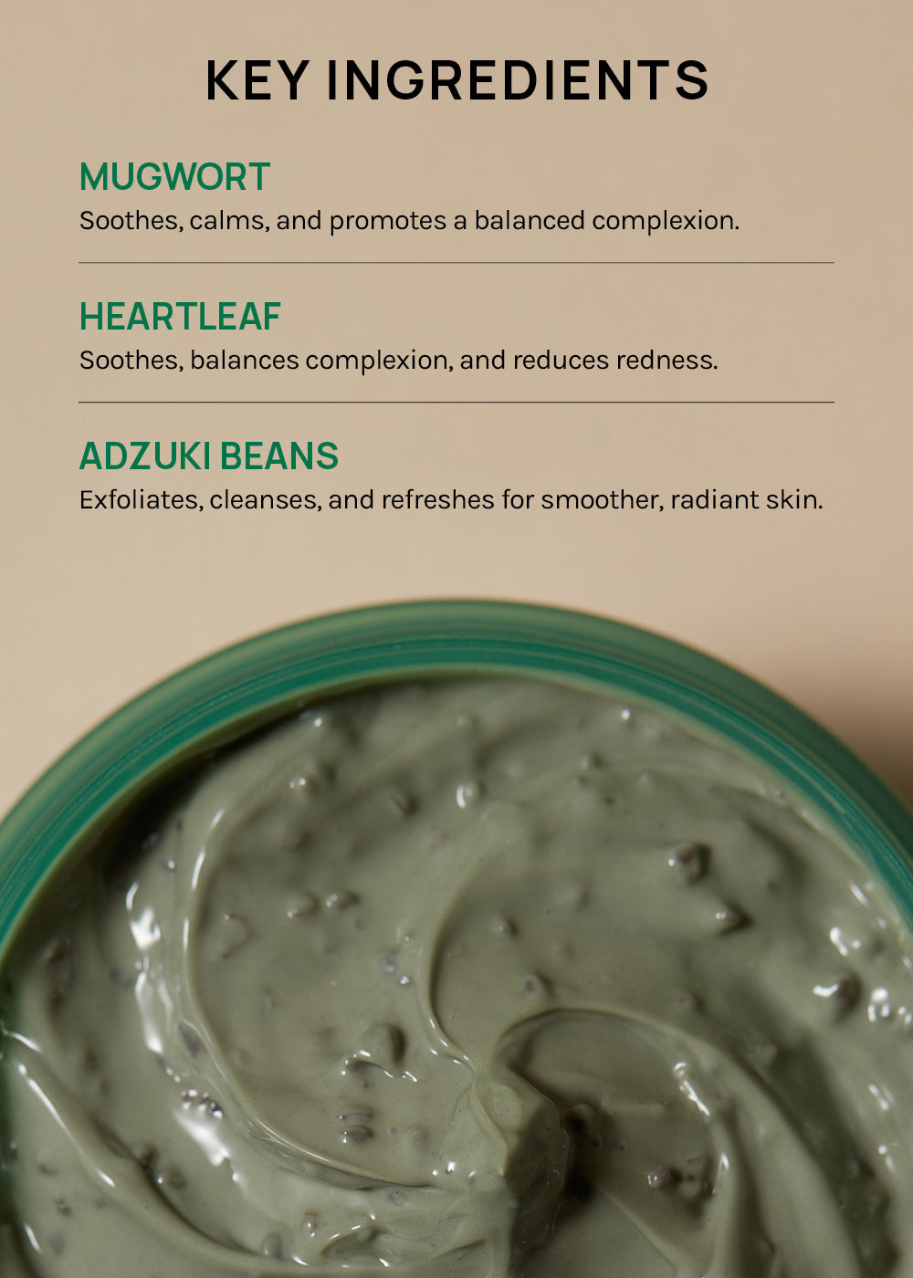 AXIS-Y Mugwort Pore Clarifying Wash Off Pack 100ml