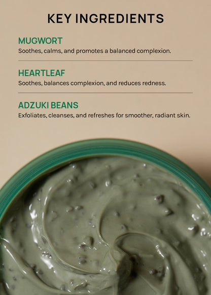 AXIS-Y Mugwort Pore Clarifying Wash Off Pack 100ml