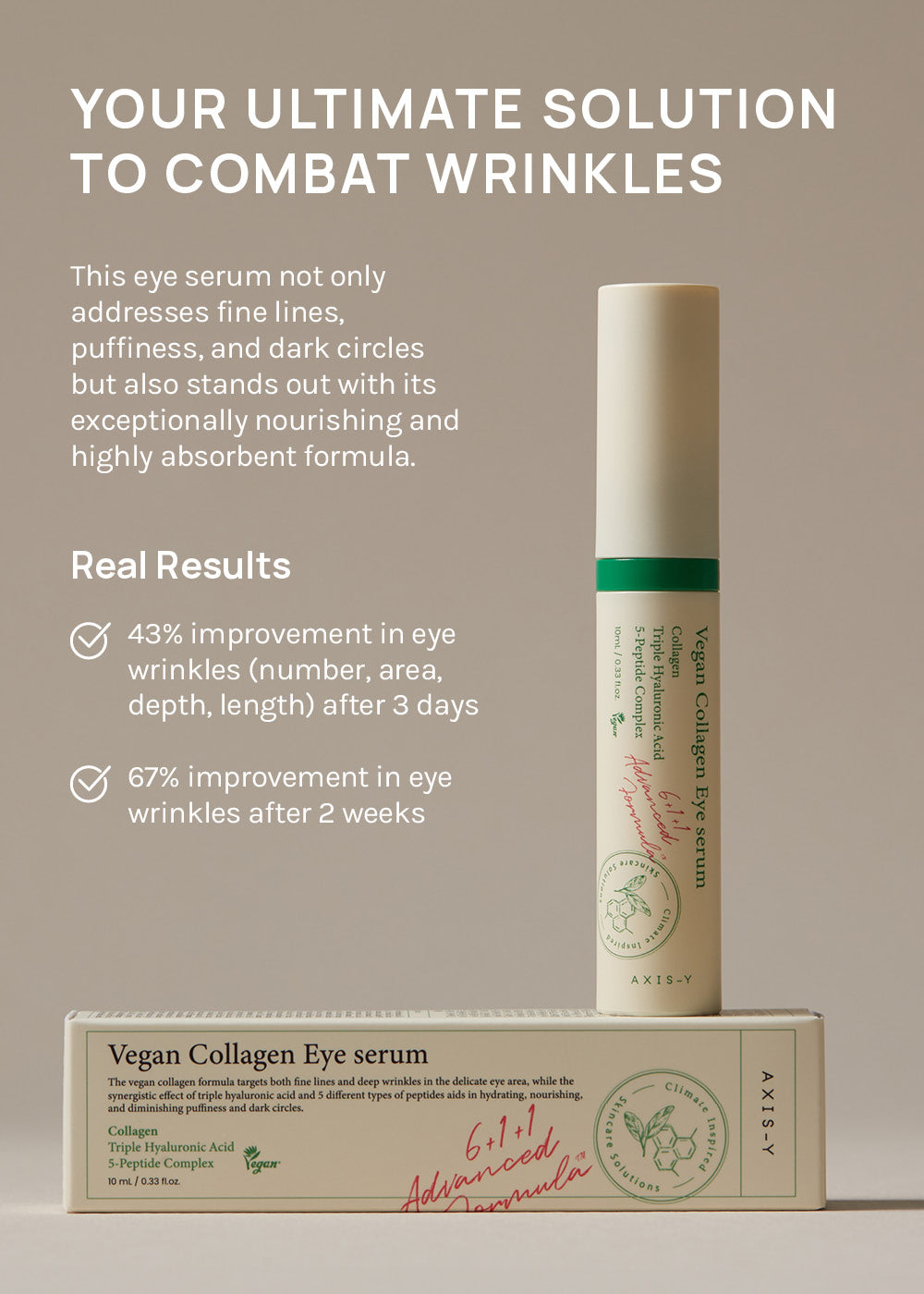 AXIS-Y Vegan Collagen Eye Serum 10ml