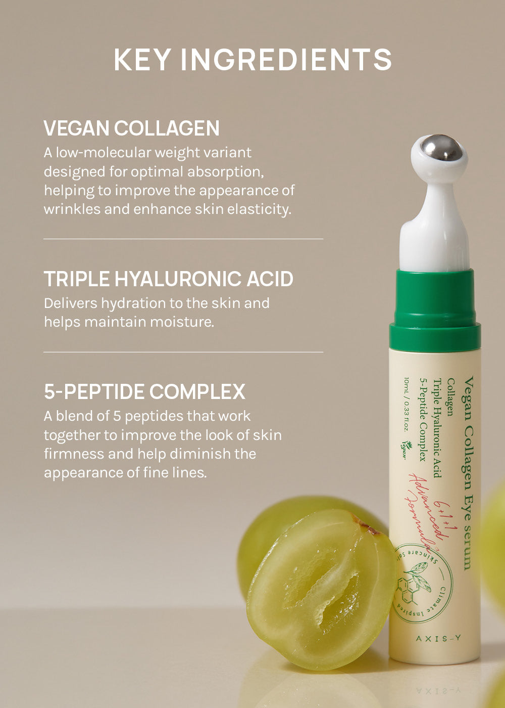 AXIS-Y Vegan Collagen Eye Serum 10ml