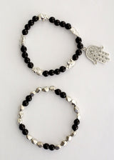 Black/silver