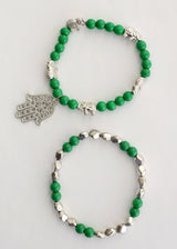 Green/silver