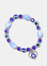 D. Blue/silver