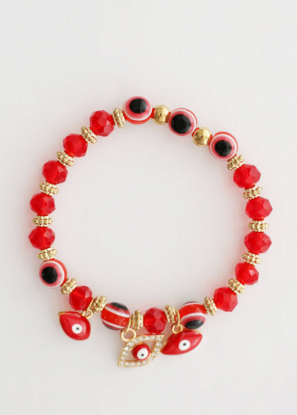 Red Evil Eye Bracelet