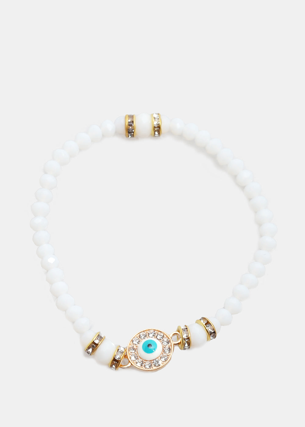Evil Eye Bead Bracelet