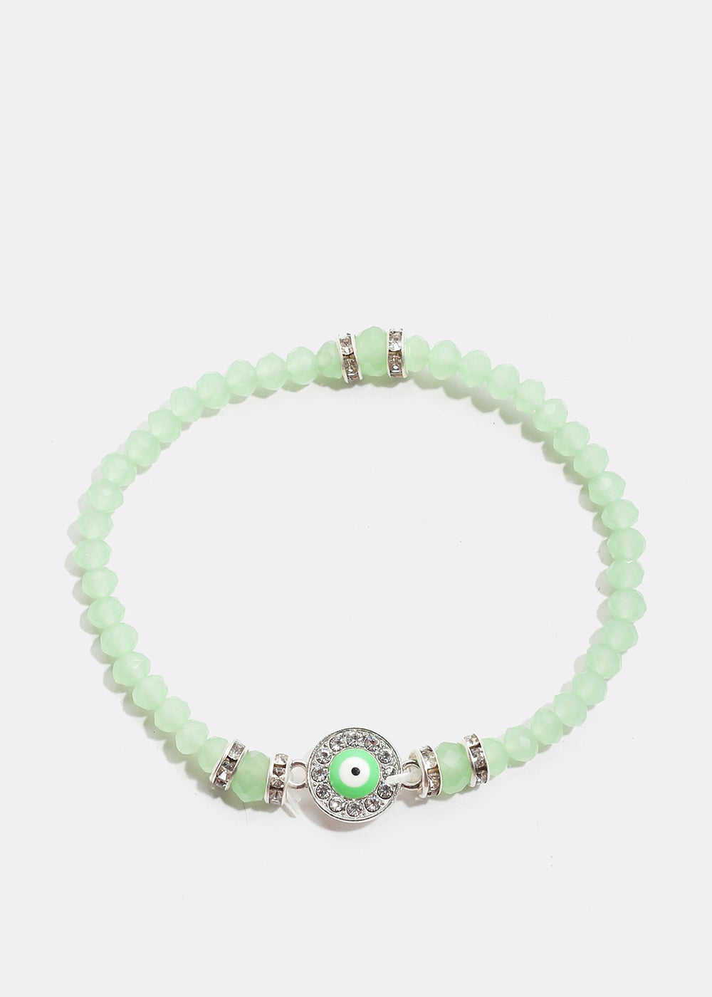 Evil Eye Bead Bracelet