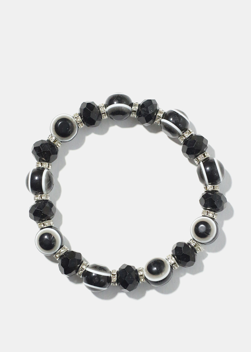 Evil Eye Vibrant Bead Bracelet