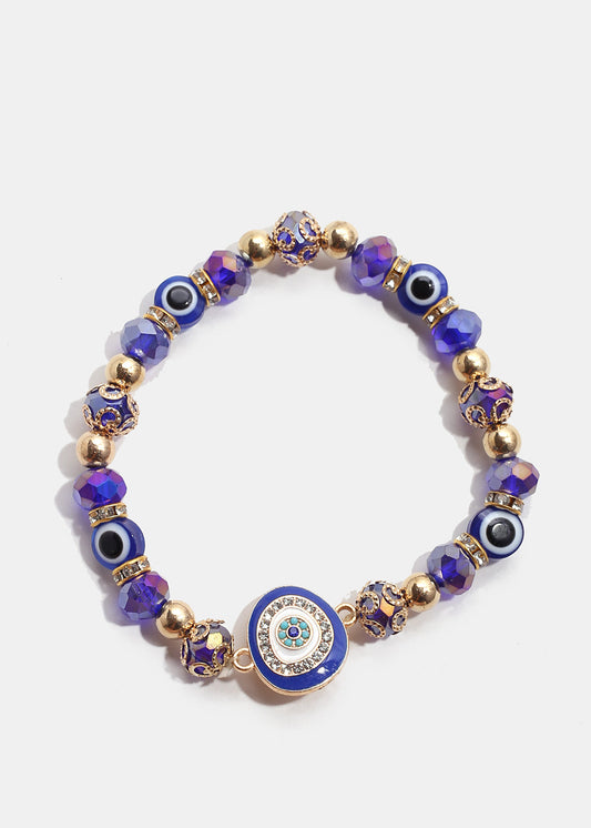 Blue Evil Eye Bracelet