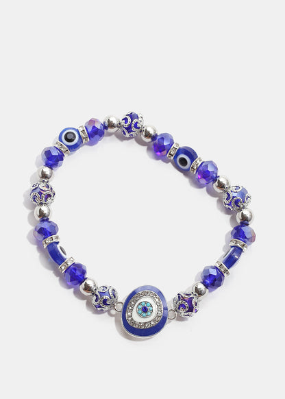 Blue Evil Eye Bracelet