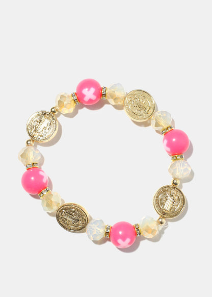 Saint Beaded Bracelet