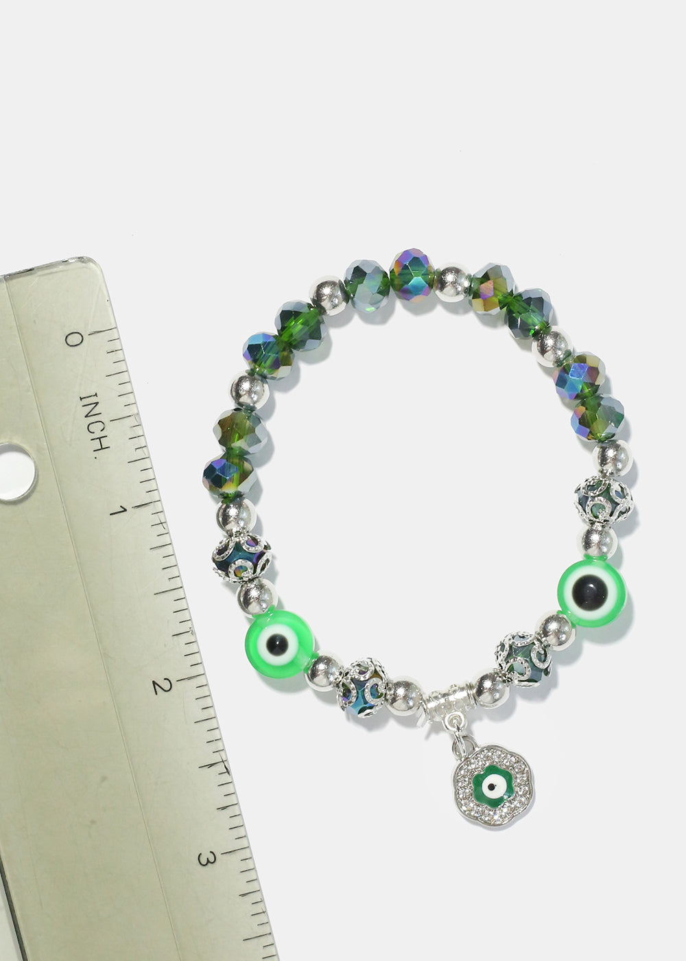 Evil Eye Bracelet & Earring Set