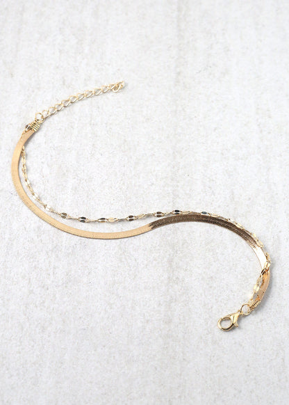 Double Layered Anklet