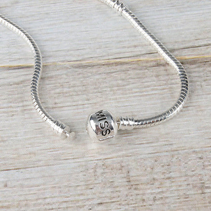 Miss A Bead Charm Foundation Bangle - Medium