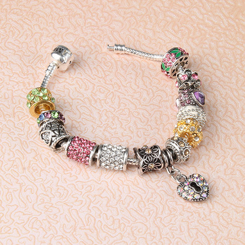 Miss A Bead Charm Foundation Bangle - Medium