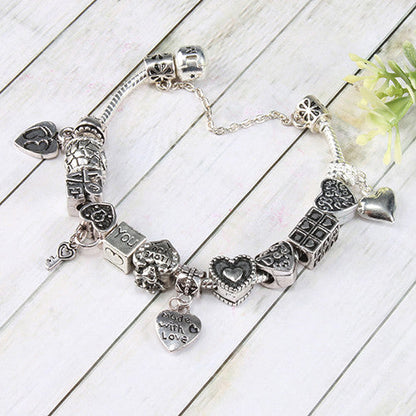 Miss A Bead Charm Foundation Bangle - Medium
