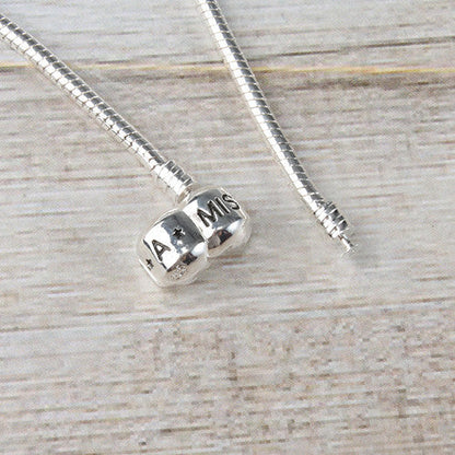 Miss A Bead Charm Necklace Foundation