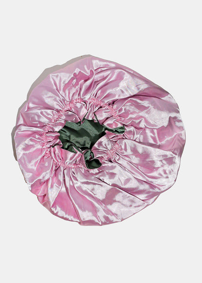 Reversible Silky Satin Bonnet - Double Layered