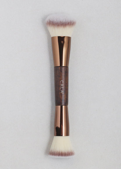 Nature Girl Bamboo Double Ended Foundation & Buffing Brush