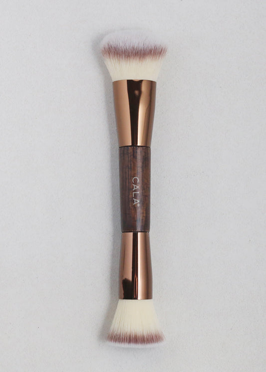Nature Girl Bamboo Double Ended Foundation & Buffing Brush