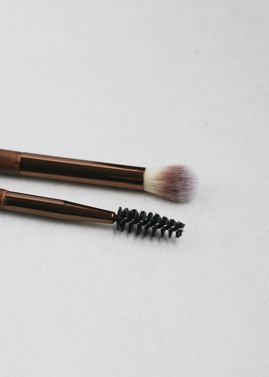 Nature Girl Bamboo Double Ended Eyeshadow & Brow Brush