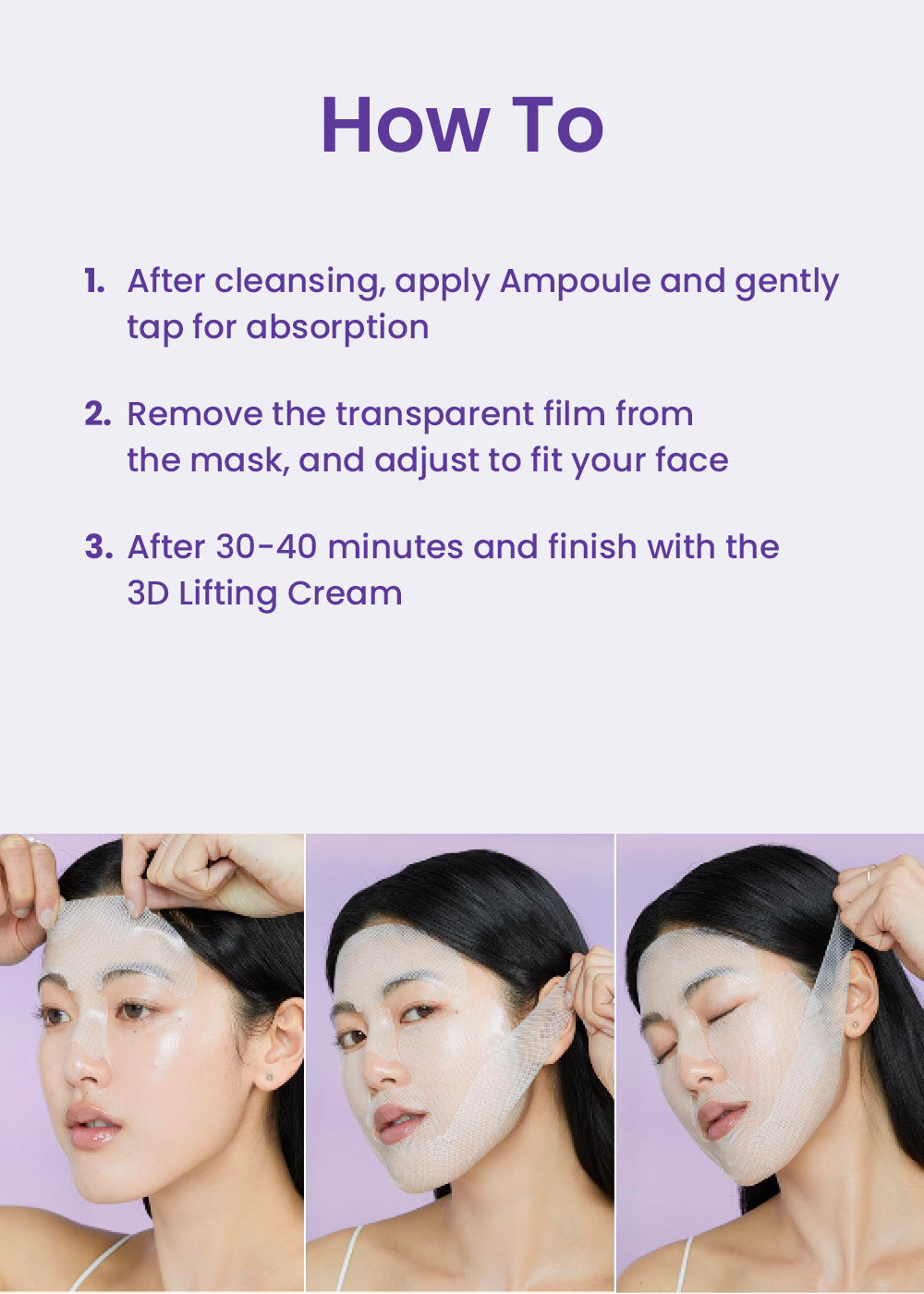BIOHEAL BOH Probioderm 3D Lifting Full Face Tension Gel Mask (1 Sheet)