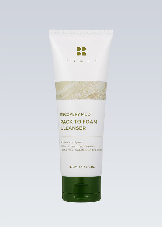 BRMUD Recovery Mud Pack To Foam Cleanser 110ml