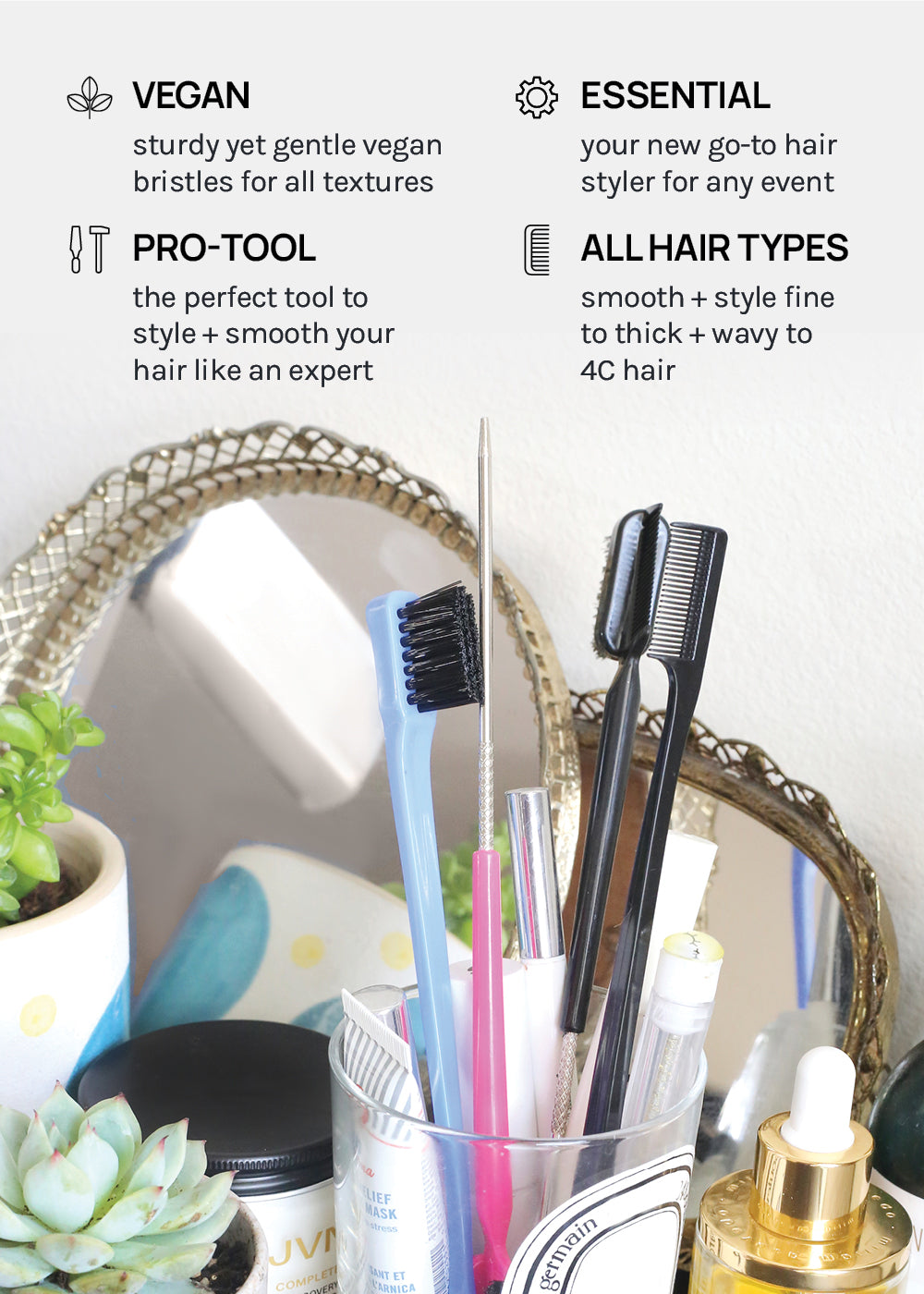 AOA Baby Hair + Edge Brush