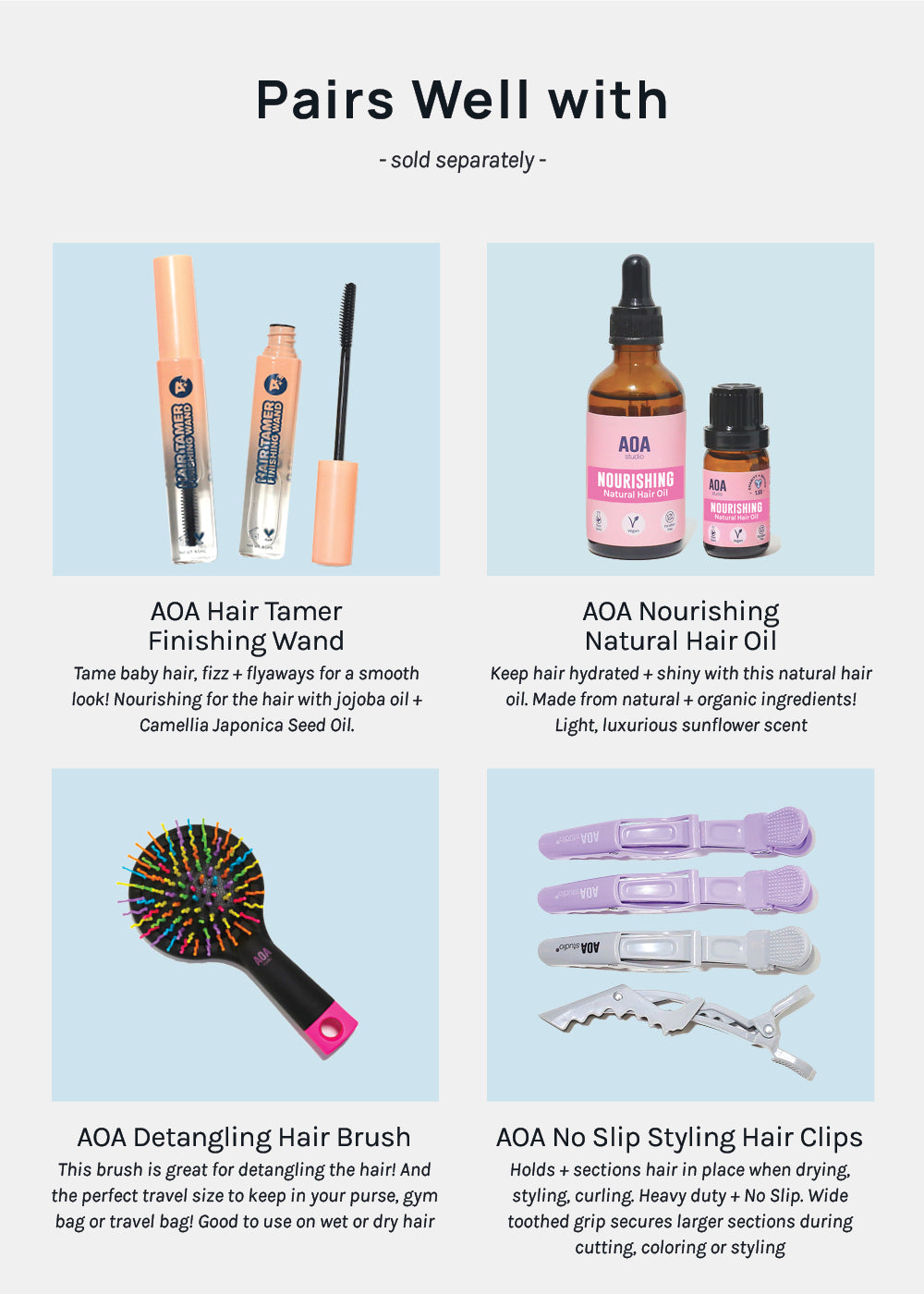 AOA Baby Hair + Edge Brush