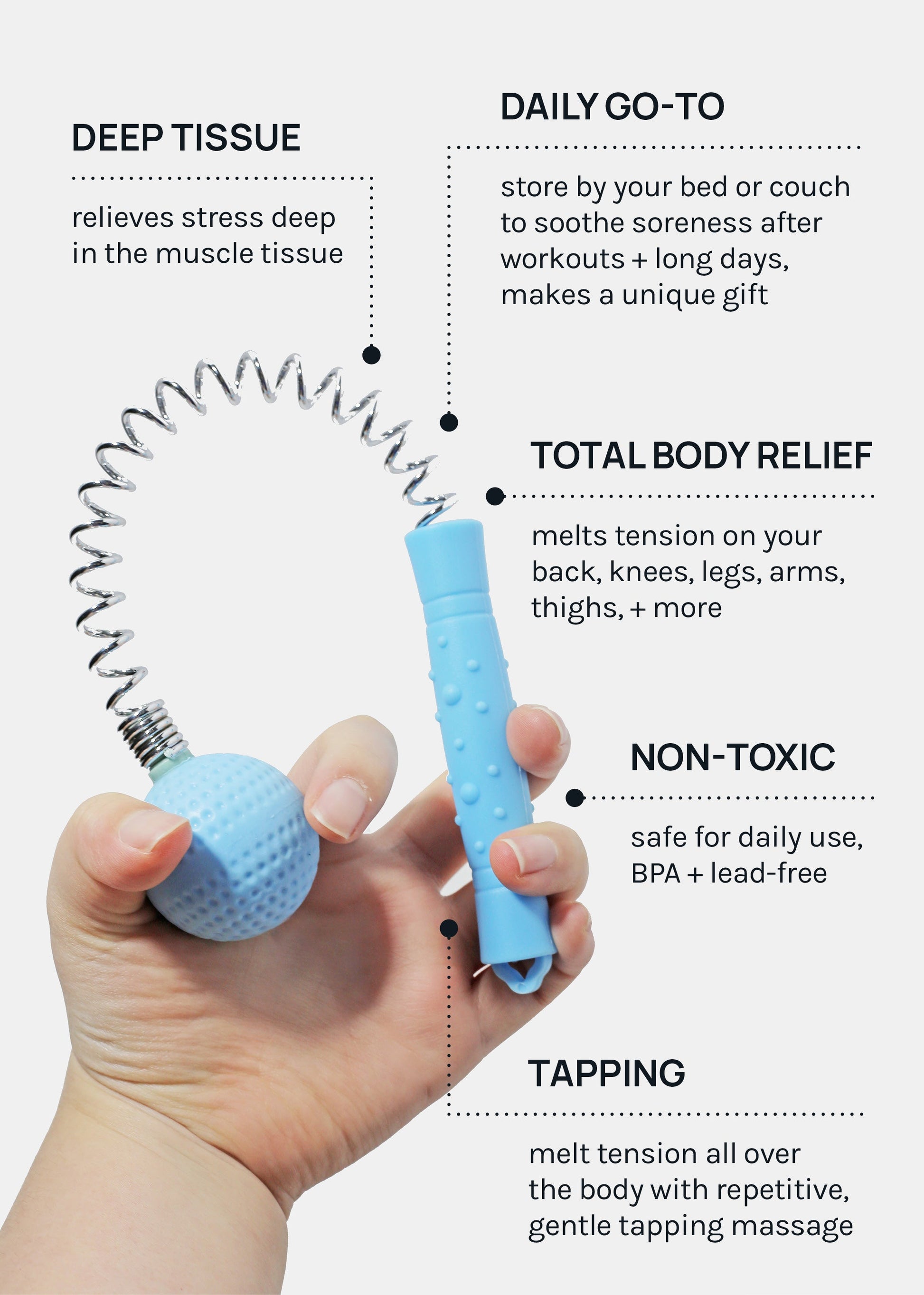 Official Key Items Back + Neck Tension Reliever