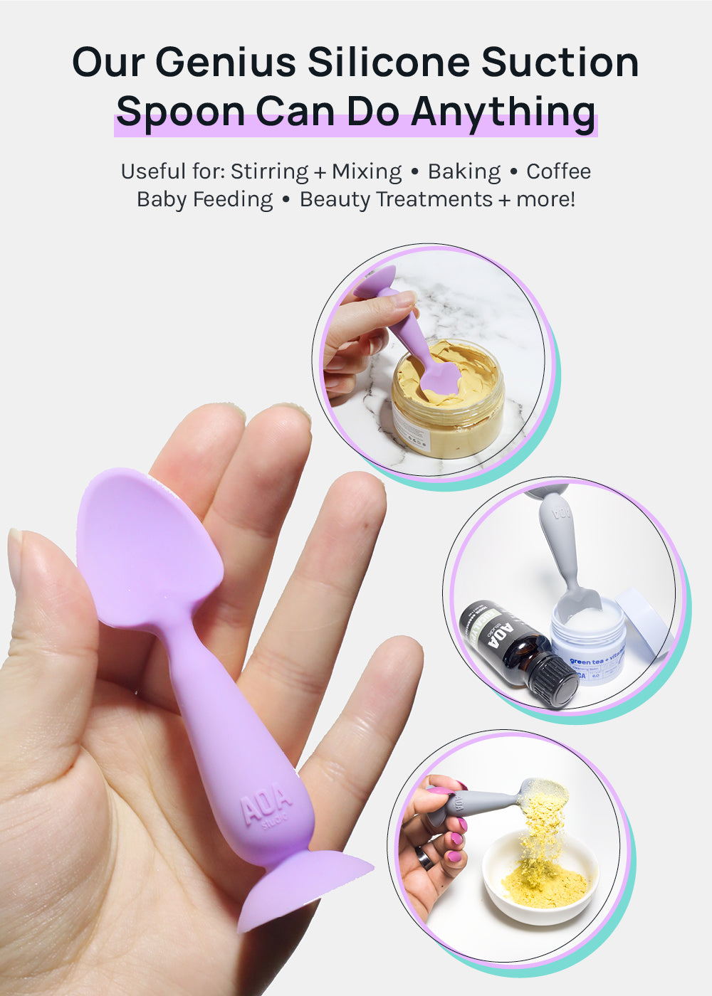 AOA A+ Silicone Beauty Scoop