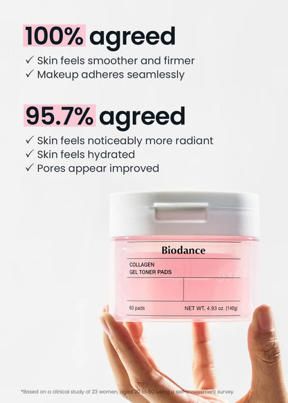 Biodance Collagen Gel Toner Pad (60 Pads)