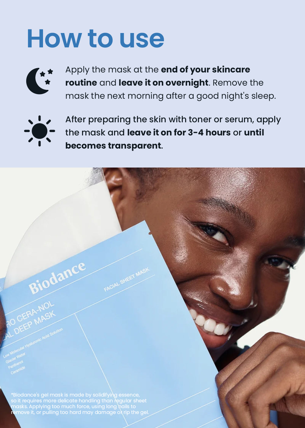 Biodance Hydro Cera-nol Real Deep Mask