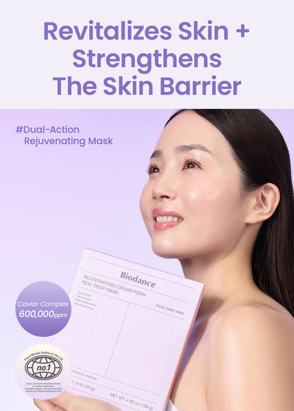 Biodance Rejuvenating Caviar PDRN Real Deep Mask
