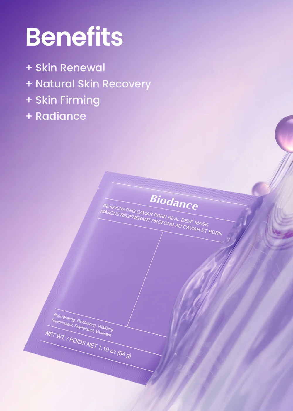Biodance Rejuvenating Caviar PDRN Real Deep Mask