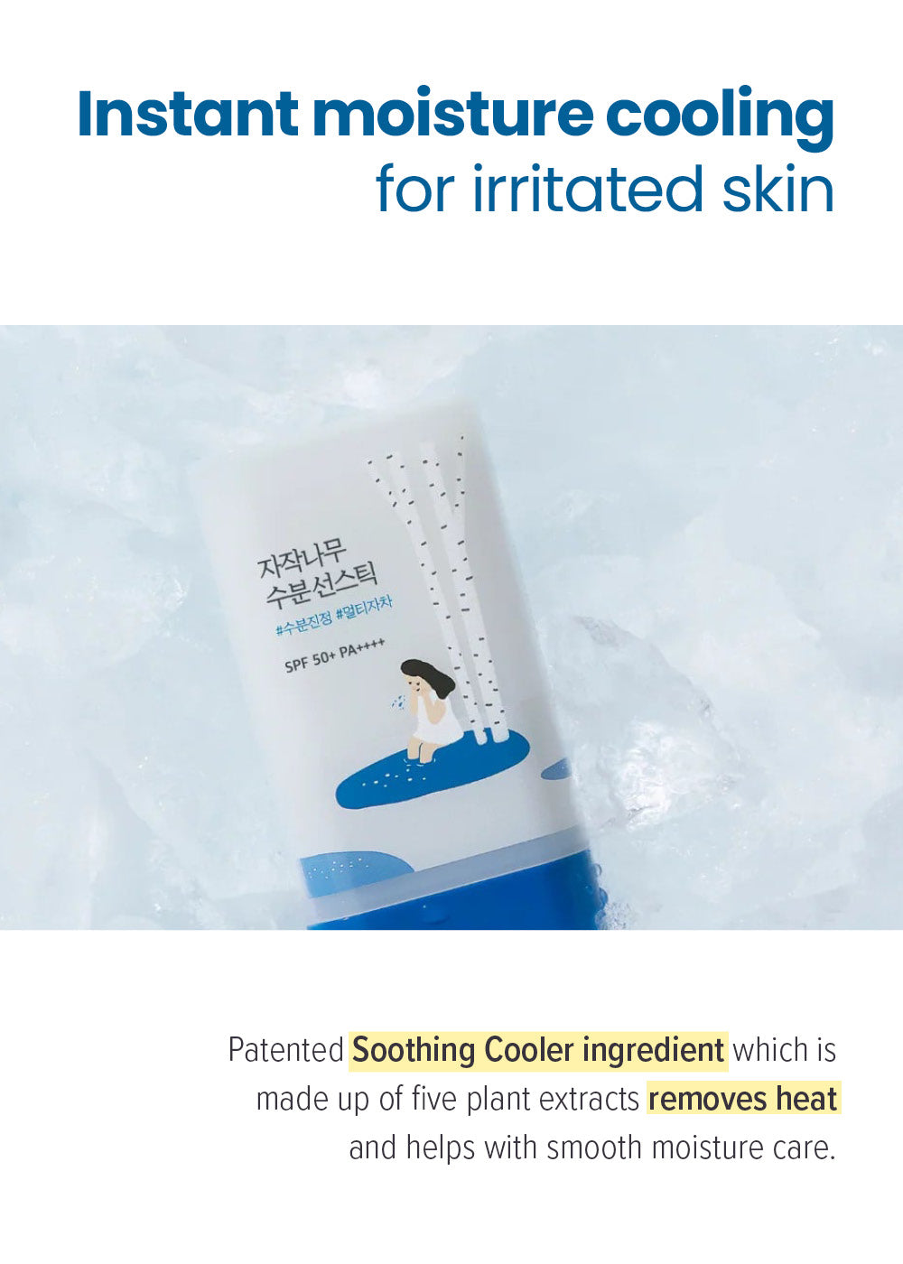 ROUND LAB Birch Juice Moisturizing UVLOCK Sun Stick 19g