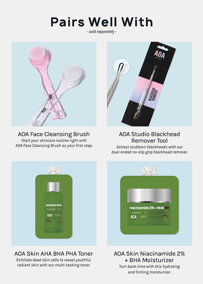 AOA Silicone Blackhead Exfoliator