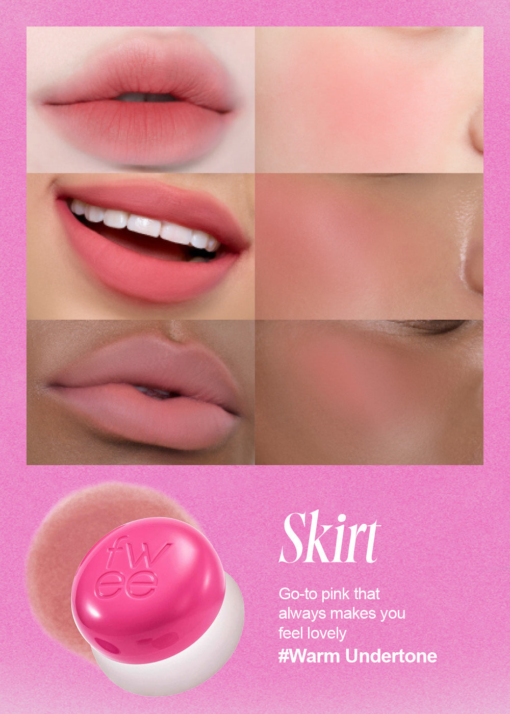 fwee Lip & Cheek Blurry Pudding Pot