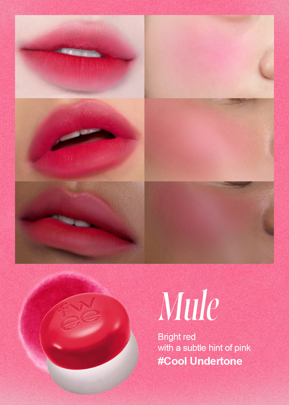 fwee Lip & Cheek Blurry Pudding Pot
