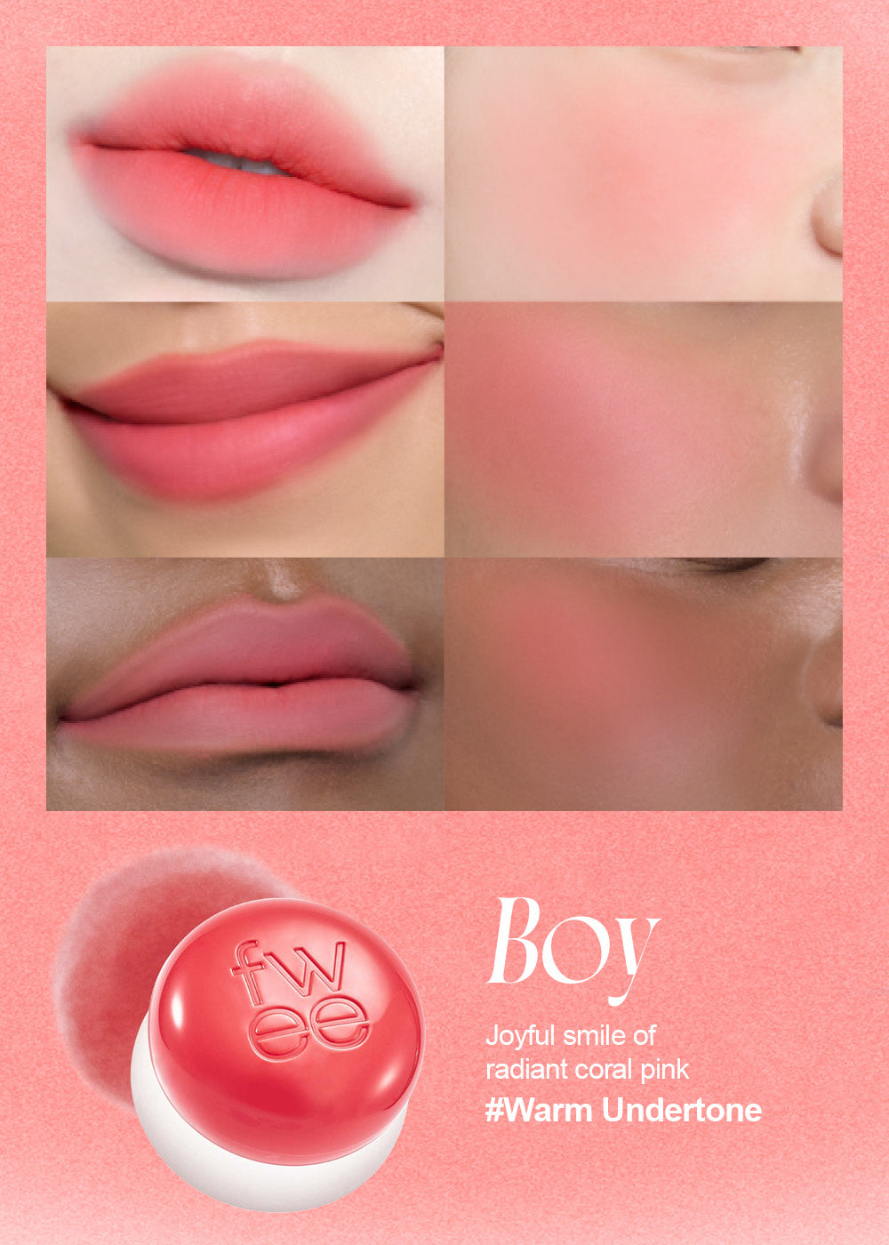 fwee Lip & Cheek Blurry Pudding Pot