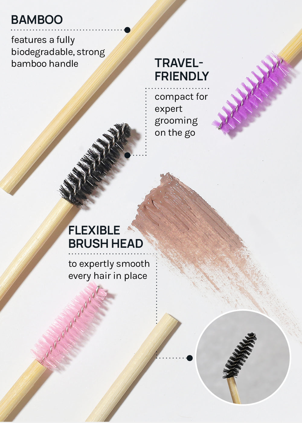 AOA Brow + Lash Disposable Brush
