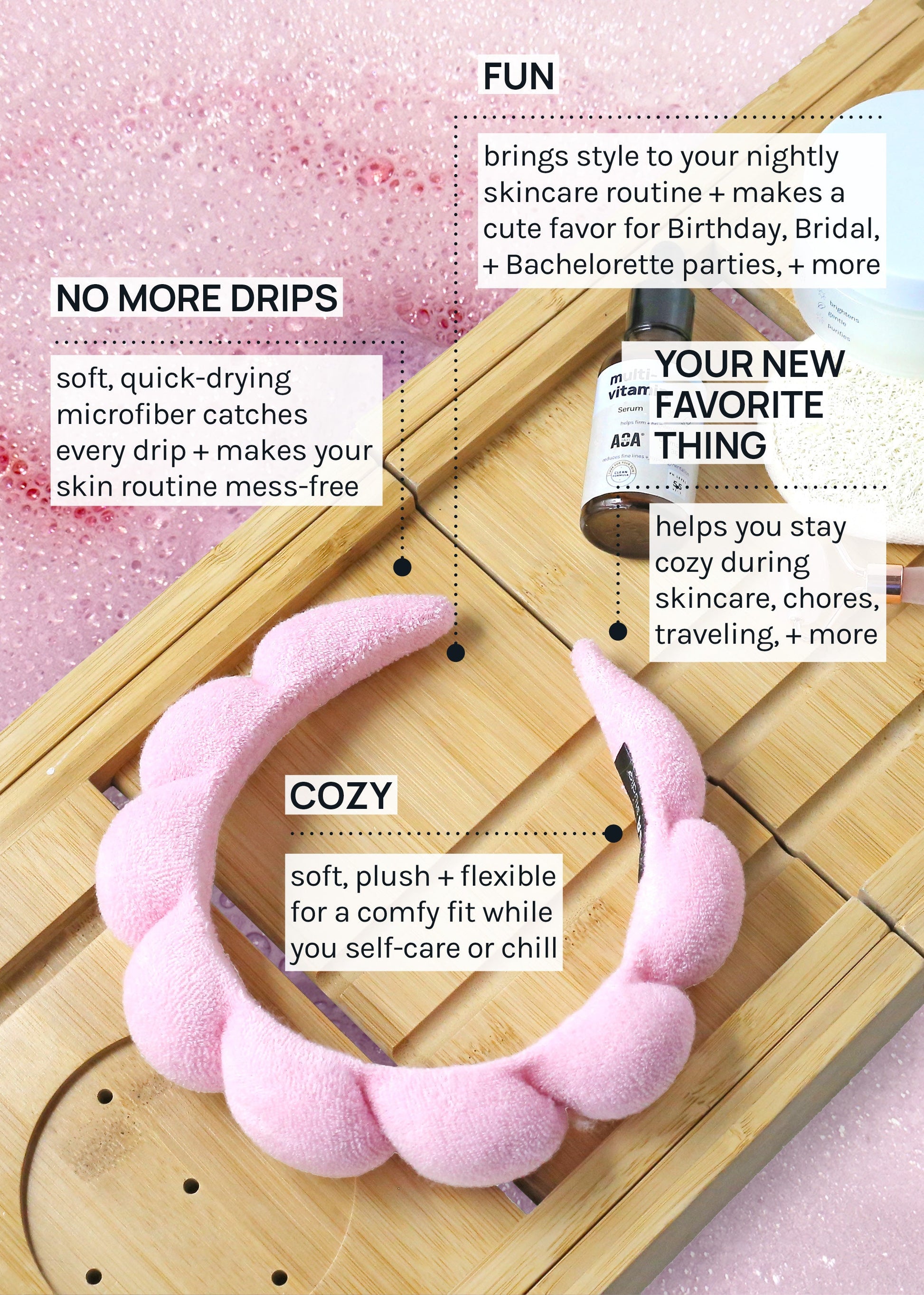 AOA Bubble Spa Headband
