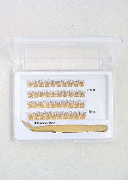 Cala Ombre Gradient Pre-Glued Lash Clusters