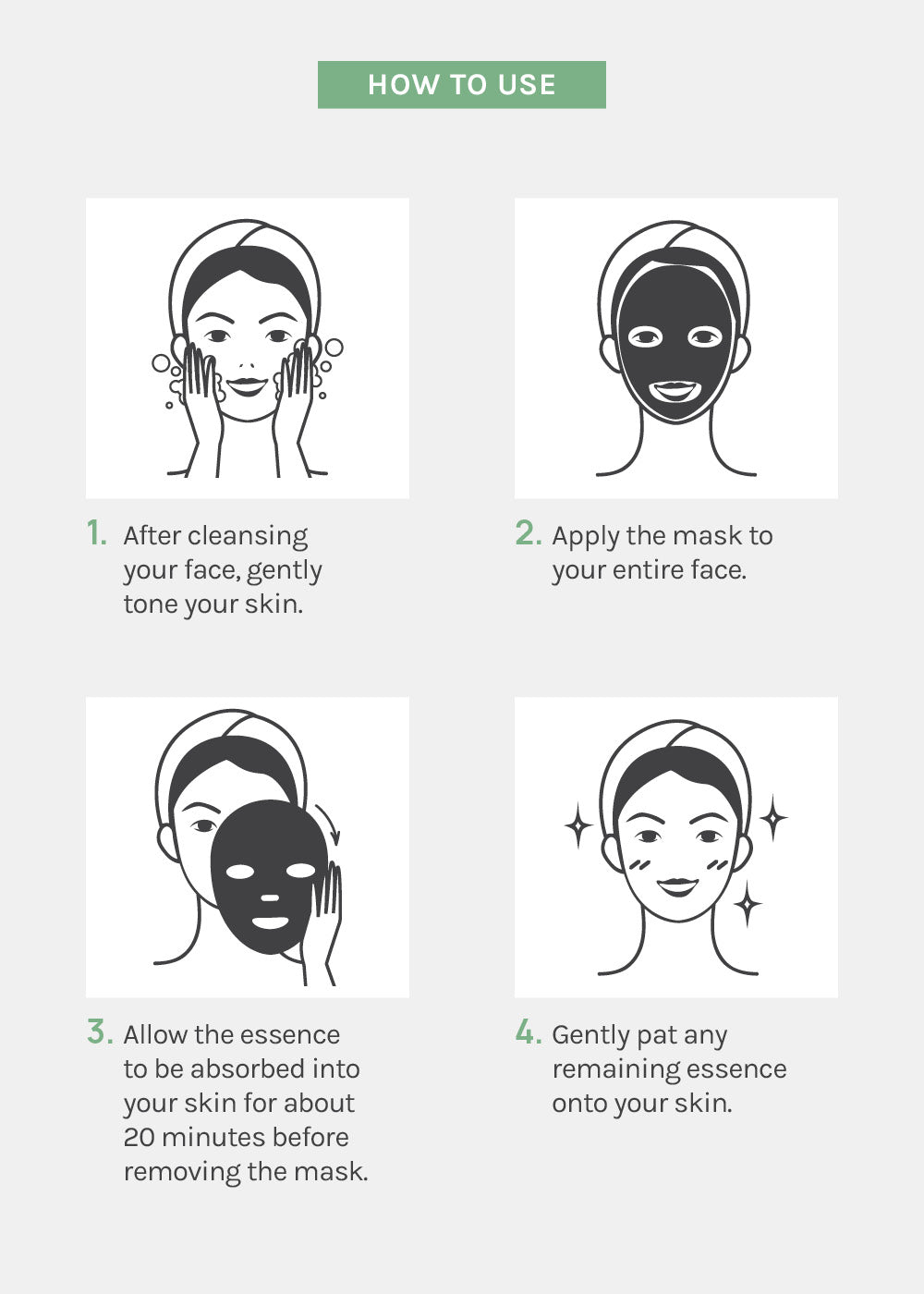 AOA Skin Cica with Green Tea Calming Facial Mask